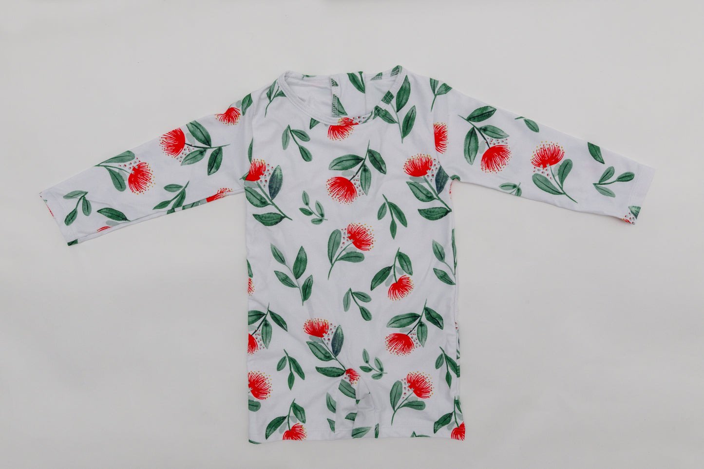 Saylor Mae Long Sleeve and Mid Leg Swimwear - Pohutukawa