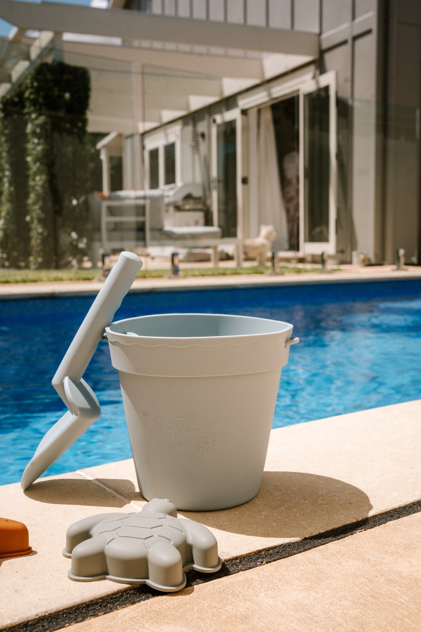 silicone bucket and spade set