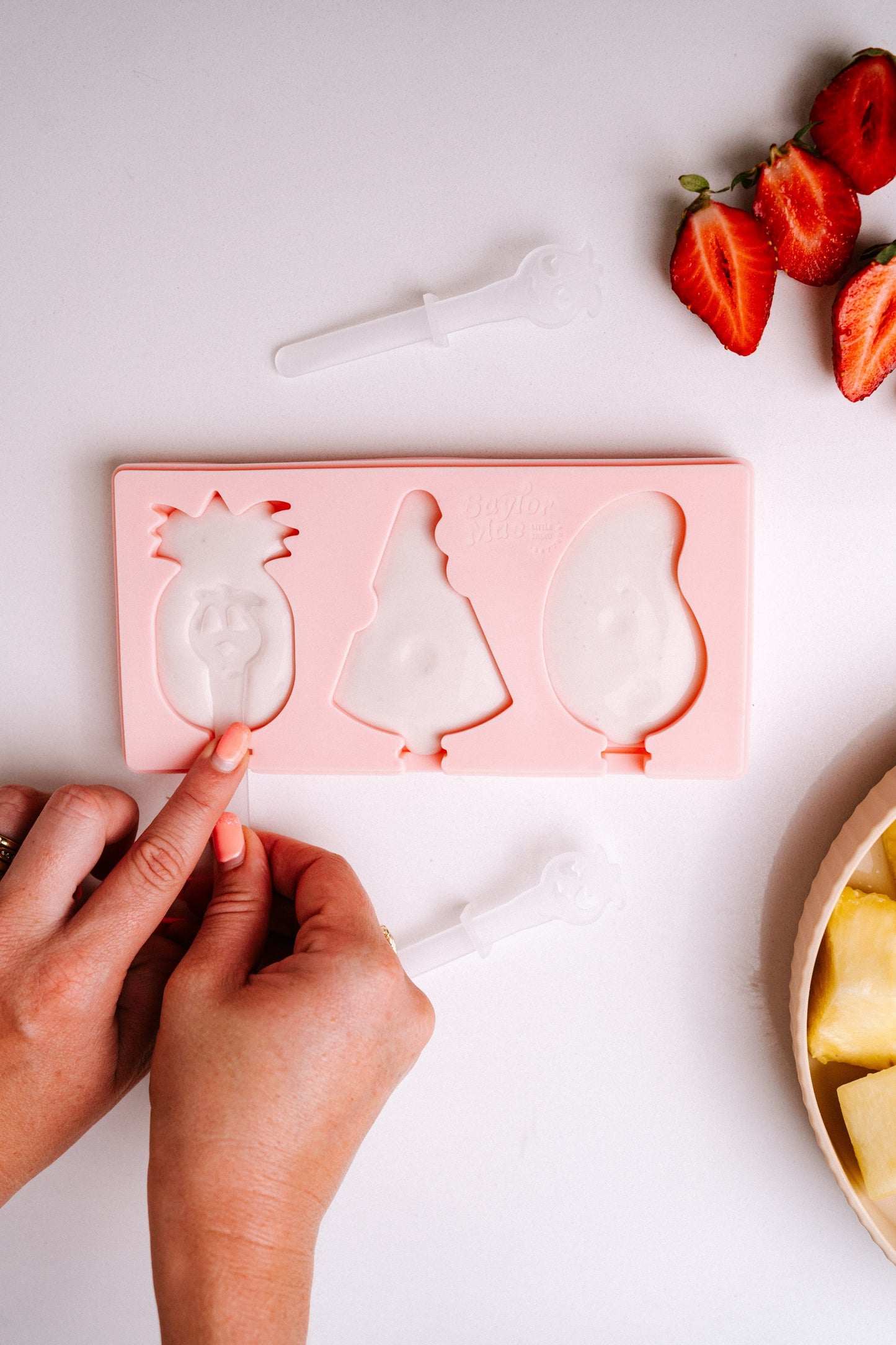 Silicone Ice Pop Mould - Fruity