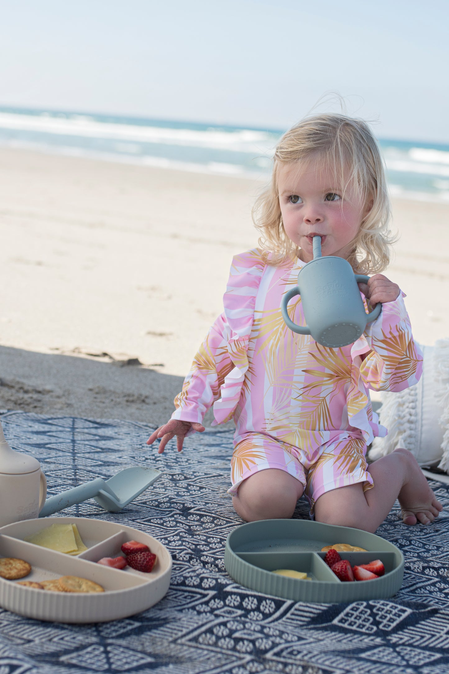 Saylor Mae Long Sleeve and Mid Leg Swimwear - Callie