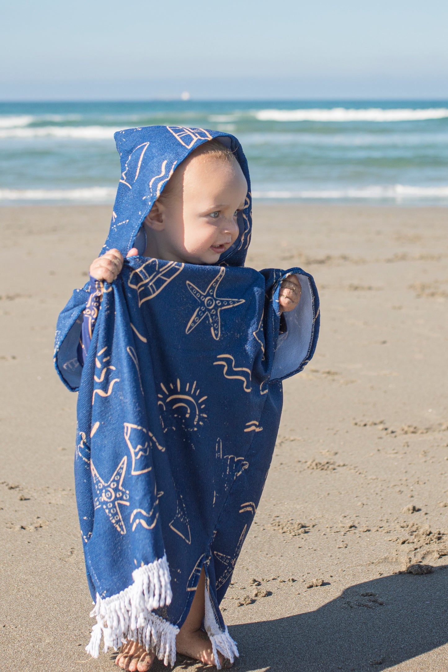Saylor Mae Hooded Beach Towel - Avery