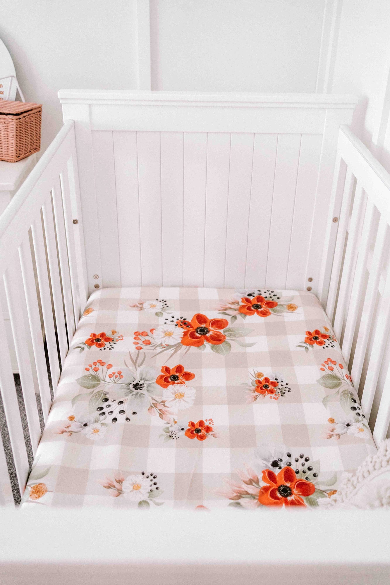 Saylor Mae Fitted Cot Sheets – Scarlett