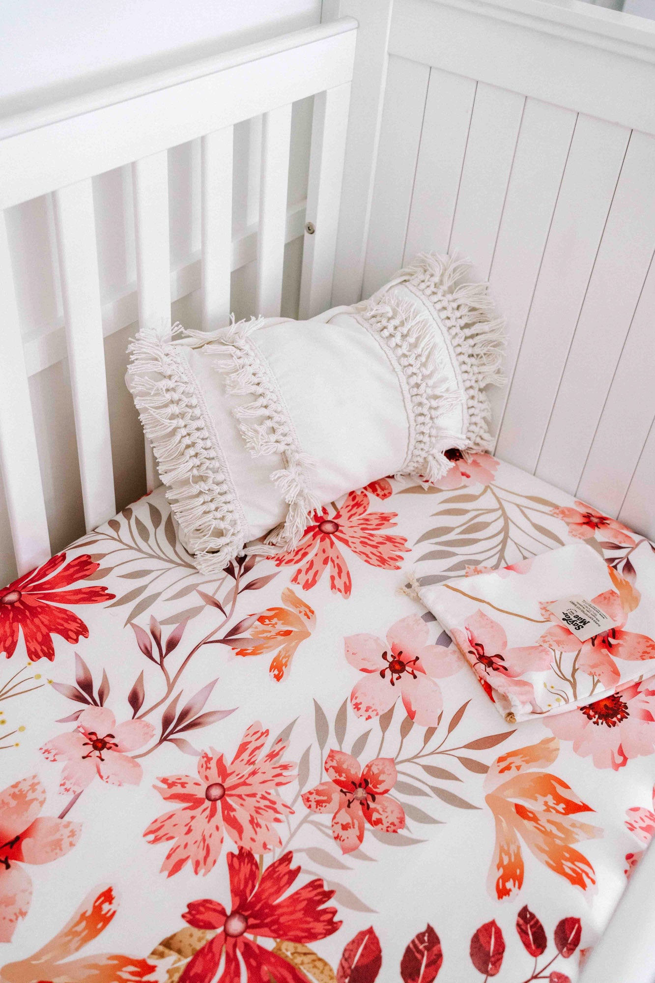 Saylor Mae Fitted Cot Sheets – Sienna