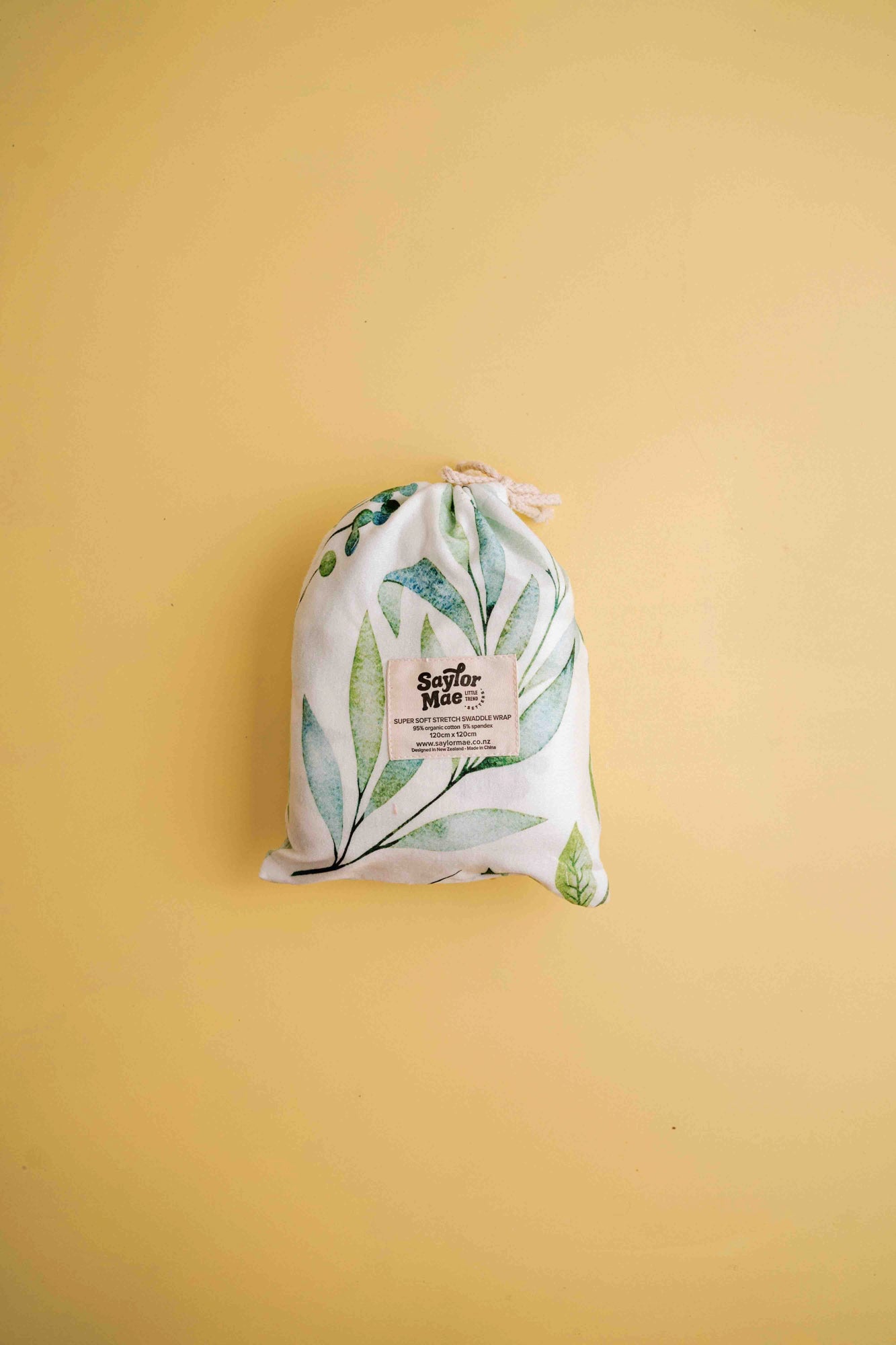 Saylor Mae Stretchy Swaddles Wrap Sets - Olive with beanie