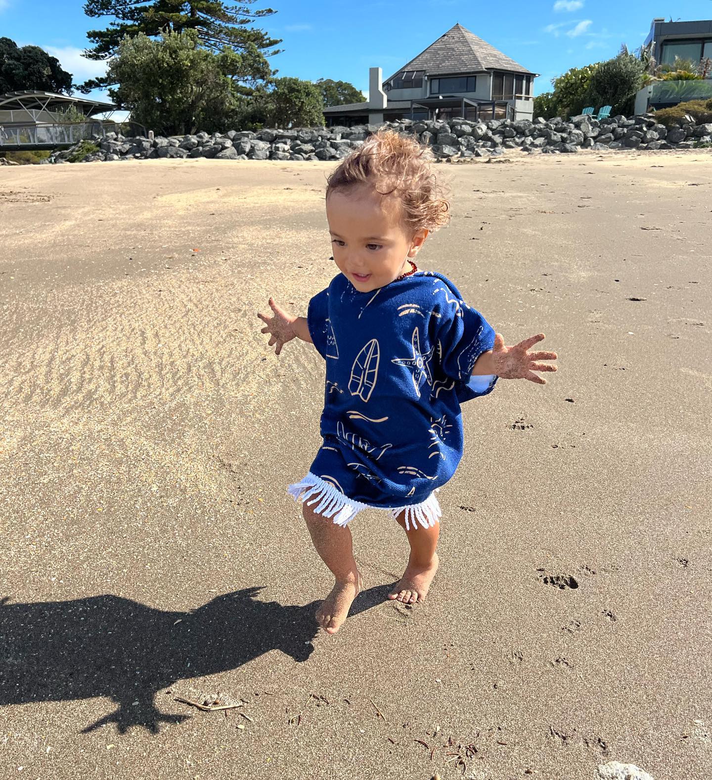 Saylor Mae Hooded Beach Towel - Avery