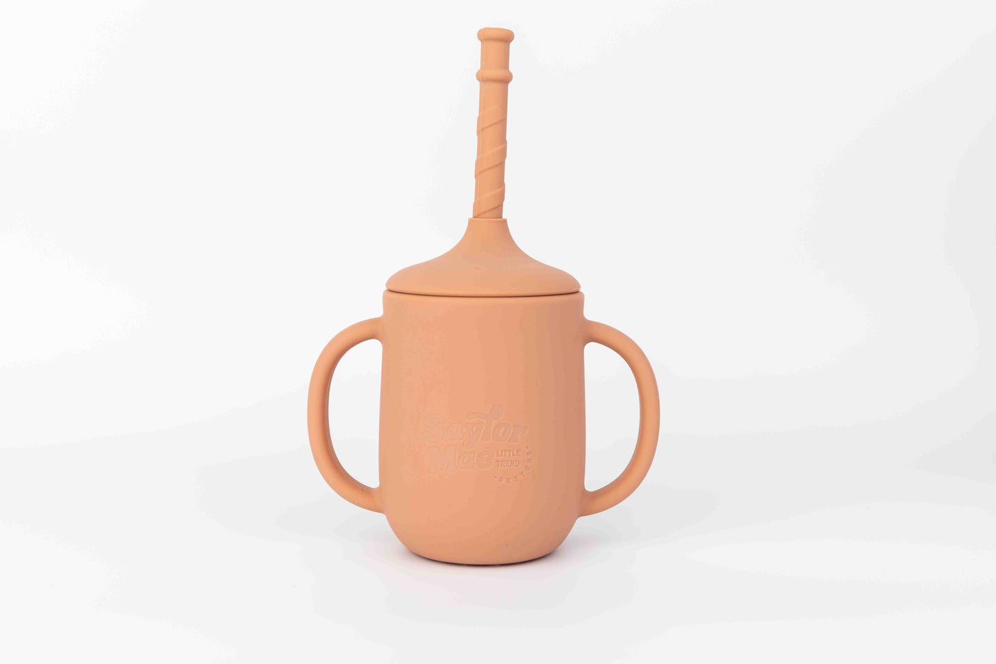Saylor Mae Silicone Smoothie Cup - Toffee Coral