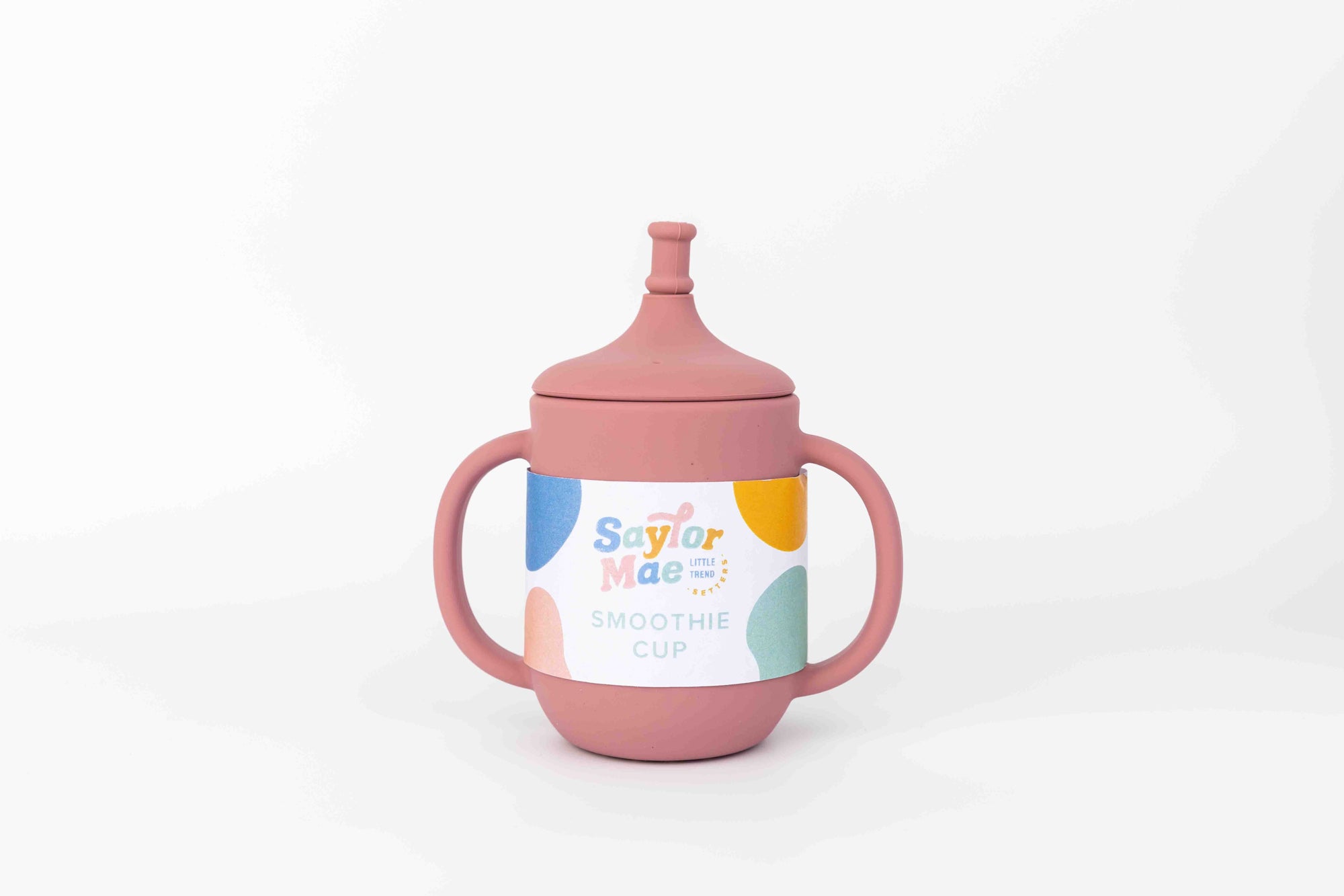 Saylor Mae Silicone Smoothie Cup - Sunday Rose