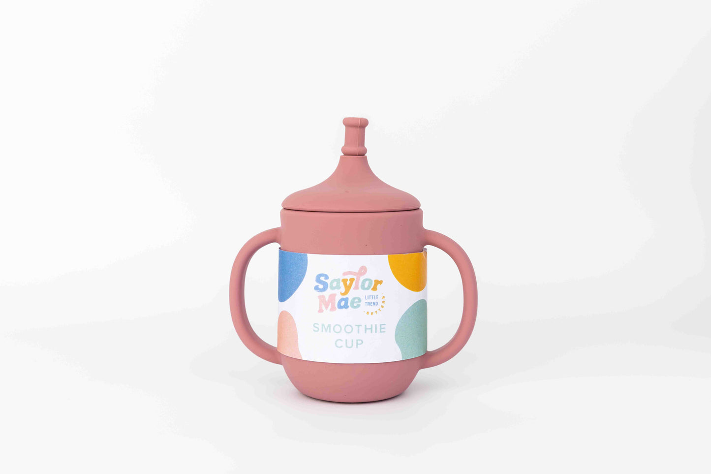 Saylor Mae Silicone Smoothie Cup - Sunday Rose