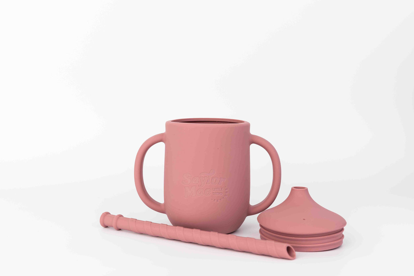 Saylor Mae Silicone Smoothie Cup - Sunday Rose