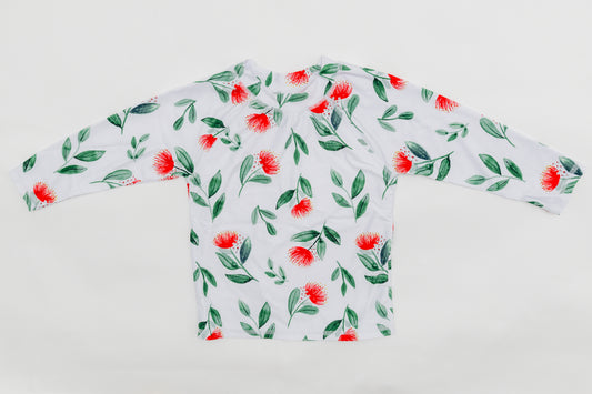 Saylor Mae Rash Shirt - Pohutukawa