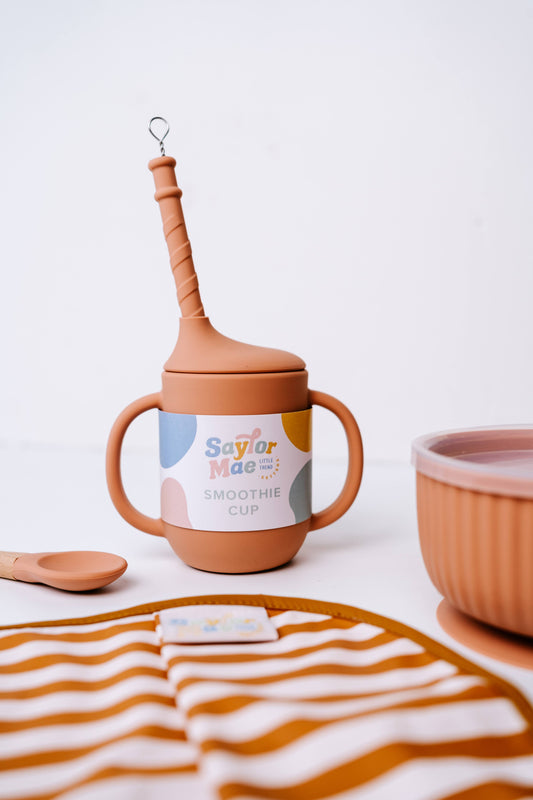 Saylor Mae Sleeveless Waterproof Bibs - Honey Stripe