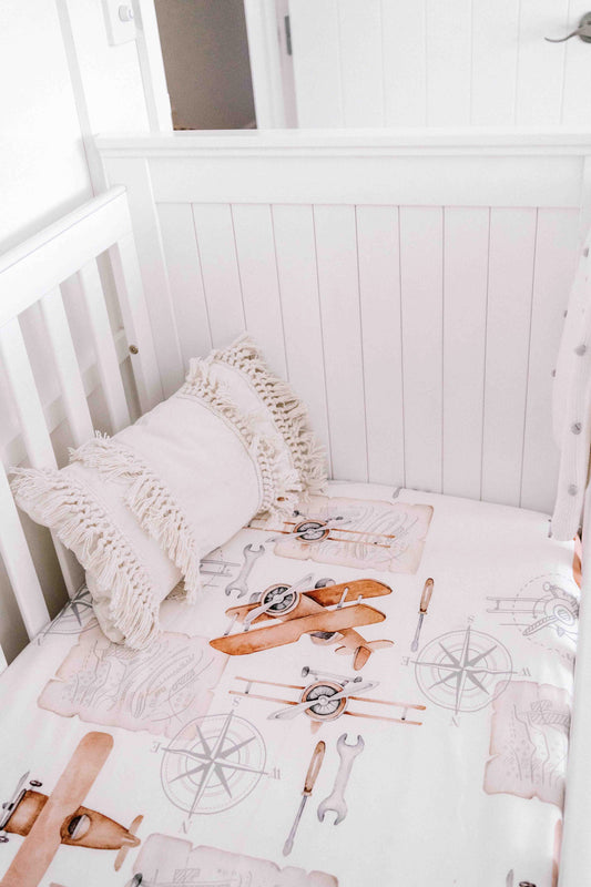 Saylor Mae Fitted Cot Sheets – Oaklynn