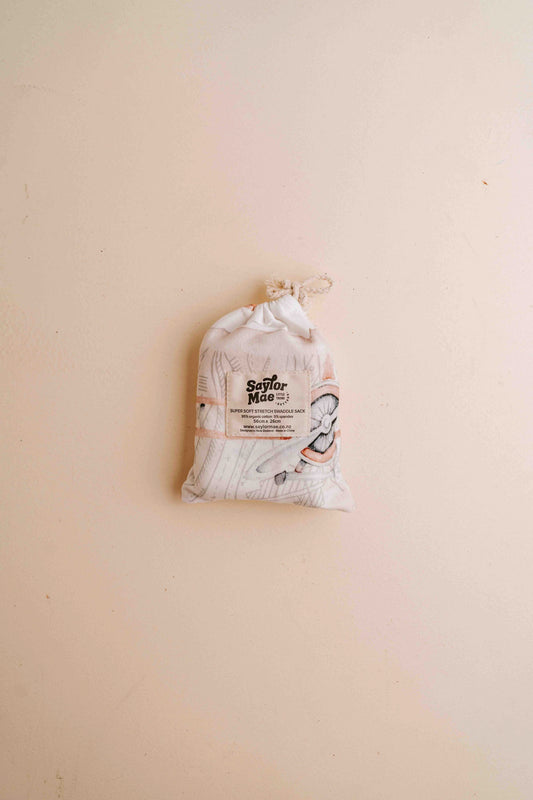 Saylor Mae Swaddle Sack Sets - Oaklynn with beanie