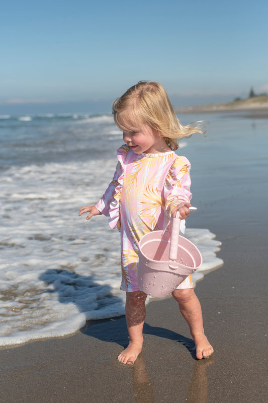 Saylor Mae Long Sleeve and Mid Leg Swimwear - Callie