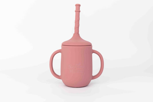 Saylor Mae Silicone Smoothie Cup - Sunday Rose